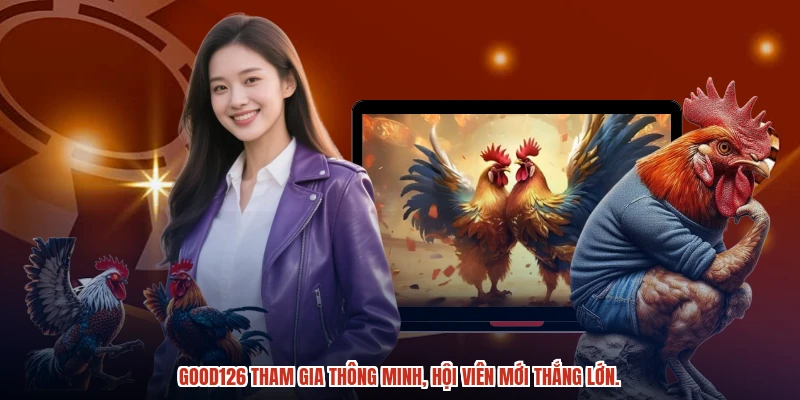 GOOD126 tham gia thông minh, hội viên mới thắng lớn.